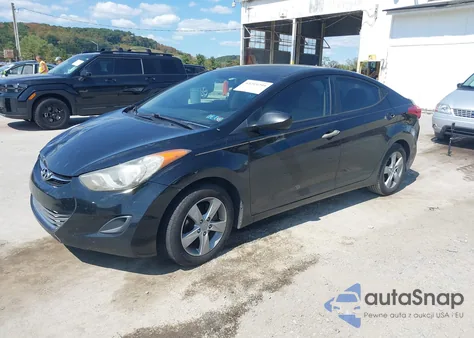 2011 Hyundai Elantra Gls from USA, damaged, VIN 5NPDH4AE0BH003577